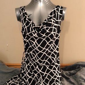 Black/White Dress